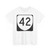 Virginia 42 (Virginia) (Road Sign) T-Shirt