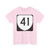 Virginia 41 (Virginia) (Road Sign) T-Shirt