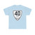 Virginia 40 1924 (Virginia) (Road Sign) T-Shirt