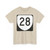 Virginia 28 (Virginia) (Road Sign) T-Shirt