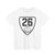 Virginia 26 1924 (Virginia) (Road Sign) T-Shirt