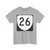 Virginia 26 (Virginia) (Road Sign) T-Shirt