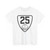 Virginia 25 1924 (Virginia) (Road Sign) T-Shirt