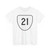 Virginia 21 1956 (Virginia) (Road Sign) T-Shirt