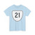 Virginia 21 1956 (Virginia) (Road Sign) T-Shirt