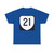 Virginia 21 (Virginia) (Road Sign) T-Shirt