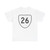 Virginia 26 1956 (Virginia) (Road Sign) T-Shirt
