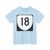 Virginia 18 (Virginia) (Road Sign) T-Shirt