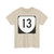 Virginia 13 (Virginia) (Road Sign) T-Shirt