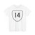 Virginia 14 1956 (Virginia) (Road Sign) T-Shirt