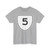 Virginia 5 1956 (Virginia) (Road Sign) T-Shirt