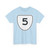Virginia 5 1956 (Virginia) (Road Sign) T-Shirt