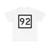 WV-92 (Virginia) (Road Sign) T-Shirt