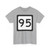 WV-95 (Virginia) (Road Sign) T-Shirt