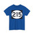 Vermont 215 town (Vermont) (Road Sign) T-Shirt