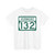 Vermont 132 (Vermont) (Road Sign) T-Shirt
