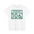 Vermont 106 (Vermont) (Road Sign) T-Shirt