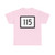 WV-115 (Virginia) (Road Sign) T-Shirt
