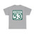 Vermont 53 (Vermont) (Road Sign) T-Shirt