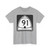 Utah 91 (Utah) (Road Sign) T-Shirt