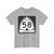 Utah 58 (Utah) (Road Sign) T-Shirt
