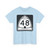 Utah 48 (Utah) (Road Sign) T-Shirt