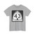 Utah 43 (Utah) (Road Sign) T-Shirt
