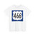 US 466 AZ 1960 west (Arizona) (Road Sign) T-Shirt