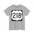 US 218 MN (Minnesota) (Road Sign) T-Shirt