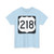 US 218 MN (Minnesota) (Road Sign) T-Shirt