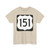 US 151 WI (Wisconsin) (Road Sign) T-Shirt
