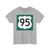 US 95 AZ 1960 south (Arizona) (Road Sign) T-Shirt
