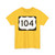 US 104 NY (New York) (Road Sign) T-Shirt