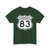 US 83 Kansas 1962 (Kansas) (Road Sign) T-Shirt