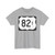 US 82T (Arkansas) (Road Sign) T-Shirt