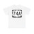 US 74A (North Carolina) (Road Sign) T-Shirt