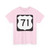 US 71 MN 1961 (Minnesota) (Road Sign) T-Shirt