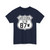 US 87W Arizona 1926 (Arizona) (Road Sign) T-Shirt