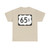 US 65S (Arkansas) (Road Sign) T-Shirt