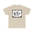 US 65B (Arkansas) (Road Sign) T-Shirt