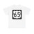 US 65 IA (Iowa) (Road Sign) T-Shirt