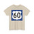 US 60 AZ 1960 west (Arizona) (Road Sign) T-Shirt