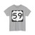 US 59-T (Texas) (Road Sign) T-Shirt