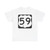US 59-S (Texas) (Road Sign) T-Shirt