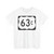 US 63C (Arkansas) (Road Sign) T-Shirt
