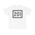 WV-201 (Virginia) (Road Sign) T-Shirt