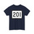 WV-201 (Virginia) (Road Sign) T-Shirt