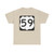 US 59-L (Texas) (Road Sign) T-Shirt