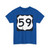 US 59-F (Texas) (Road Sign) T-Shirt