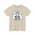 US 55 Iowa 1926 (Iowa) (Road Sign) T-Shirt
